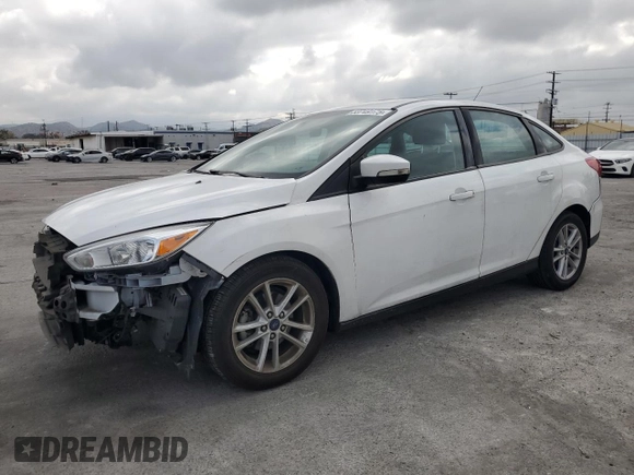 2017 Ford Focus SE with VIN 1FADP3F27HL217567, listed as a Copart auction lot 53749175 with 62,727 mi miles and Salvage title. Bid and sale history available at DreamBid. Image 1.