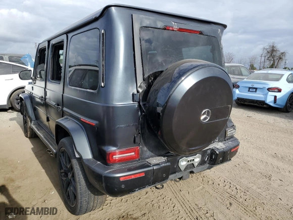 2021 Mercedes-Benz G-Class AMG G 63 with VIN W1NYC7HJ7MX384817, listed as a Copart auction lot 53364495 with 0 mi miles and Clean Title. Bid and sale history available at carsss.com. Image 2.