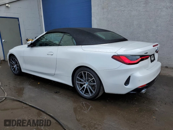 2024 BMW 4 Series 430i xDrive with VIN WBA43AT00RCR90165, listed as a Copart auction lot 81356814 with 11,340 mi miles and Salvage Title. Bid and sale history available at carsss.com. Image 2.