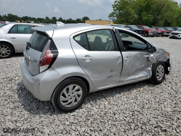2015 Toyota Prius c One with VIN JTDKDTB32F1090499, listed as a Copart auction lot 63921794 with 88,280 mi miles and Salvage Title. Bid and sale history available at carsss.com. Image 3.