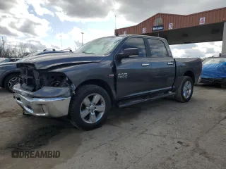 2017 Ram 1500 Big Horn z VIN 3C6RR7LT6HG709980, wystawiony jako Copart lot #52199585 z przebiegiem 90 933 mil mil oraz Czysty tytuł • Clean title. Historia ofert i sprzedaży dostępna na DreamBid. Obrazek 1.