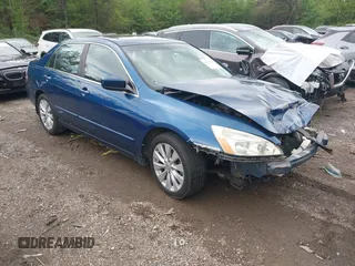 2006 Honda Accord EX-L z VIN 1HGCM66566A037811, wystawiony jako IAAI lot #41910080 z przebiegiem 143 575 mil mil oraz . Historia ofert i sprzedaży dostępna na DreamBid. Obrazek 1.