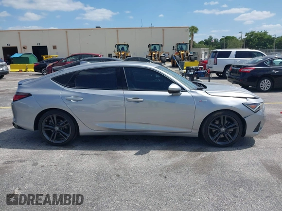 2023 Acura Integra w/A-Spec Package with VIN 19UDE4H39PA009519, listed as a IAAI auction lot 42168571 with 14,661 mi miles and . Bid and sale history available at DreamBid. Image 13.