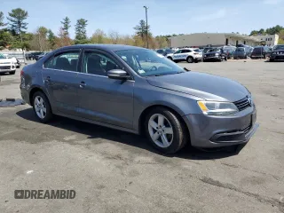 2014 Volkswagen Jetta TDI with VIN 3VWLL7AJ2EM393604, listed as a Copart auction lot 55147545 with 130,273 mi miles and Salvage title. Bid and sale history available at DreamBid. Image 4.