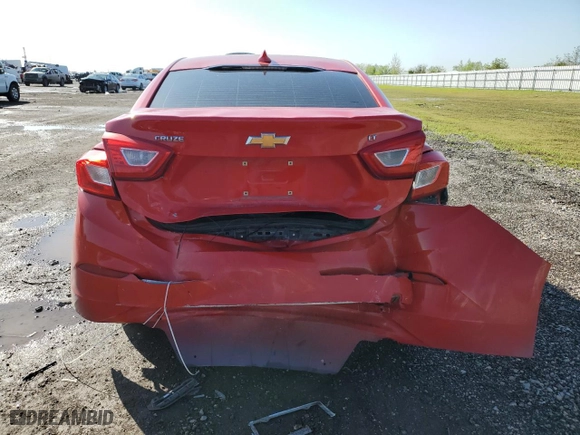 2018 Chevrolet Cruze LT with VIN 1G1BE5SM1J7166441, listed as a Copart auction lot 50321615 with 114,828 mi miles and Salvage Title. Bid and sale history available at carsss.com. Image 6.