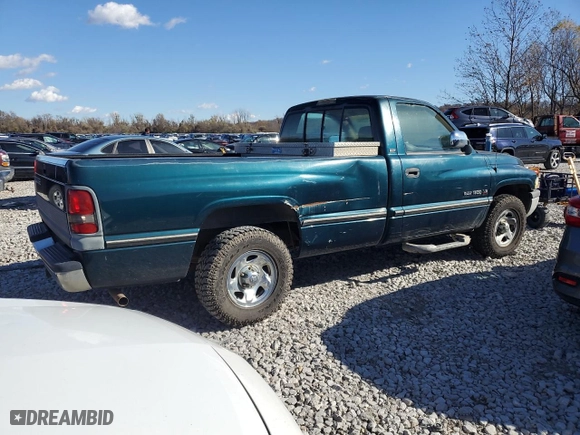 1995 Dodge Ram 1500 with VIN 1B7HC16Z1SS340917, listed as a Copart auction lot 81422944 with 114,558 mi miles and Clean Title. Bid and sale history available at carsss.com. Image 3.