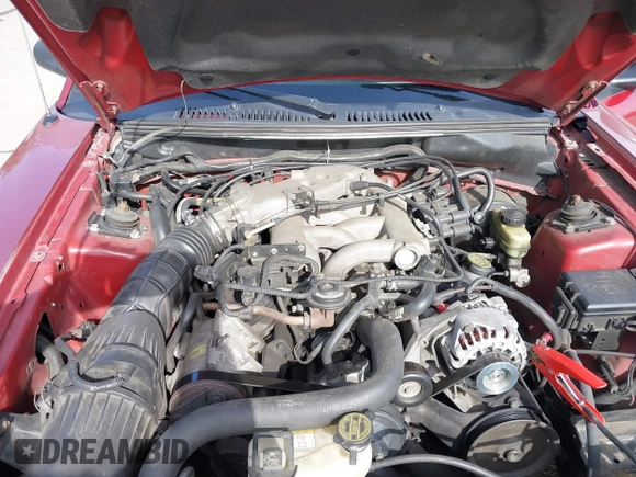 2004 Ford Mustang Standard with VIN 1FAFP40404F110071, listed as a IAAI auction lot 41841164 with 225,318 mi miles. Bid and sale history available at carsss.com. Image 10.