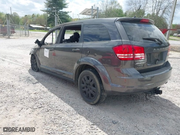 2015 Dodge Journey American Value Pkg with VIN 3C4PDCAB4FT517804, listed as a IAAI auction lot 41964397 with 1 mi miles. Bid and sale history available at carsss.com. Image 3.