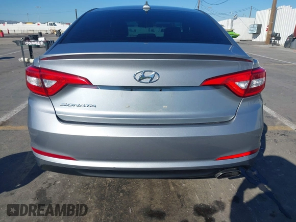 2017 Hyundai Sonata SE with VIN 5NPE24AF3HH564783, listed as a IAAI auction lot 41744125 with Not Provided miles. Bid and sale history available at carsss.com. Image 16.