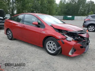 2017 Toyota Prius Plus with VIN JTDKARFPXH3064037, listed as a Copart auction lot 60490325 with 75,156 mi miles and Salvage title. Bid and sale history available at DreamBid. Image 4.