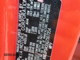 2016 Kia Soul + z VIN KNDJP3A55G7307354, wystawiony jako Copart lot #54958695 z przebiegiem 72 202 mil mil oraz Szkoda całkowita • Salvage title. Historia ofert i sprzedaży dostępna na DreamBid. Obrazek 12.
