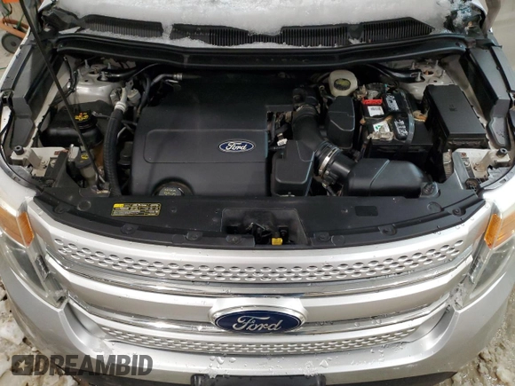 2012 Ford Explorer XLT with VIN 1FMHK8D89CGA18662, listed as a Copart auction lot 88085055 with 213,837 mi miles and Salvage Title. Bid and sale history available at DreamBid. Image 12.