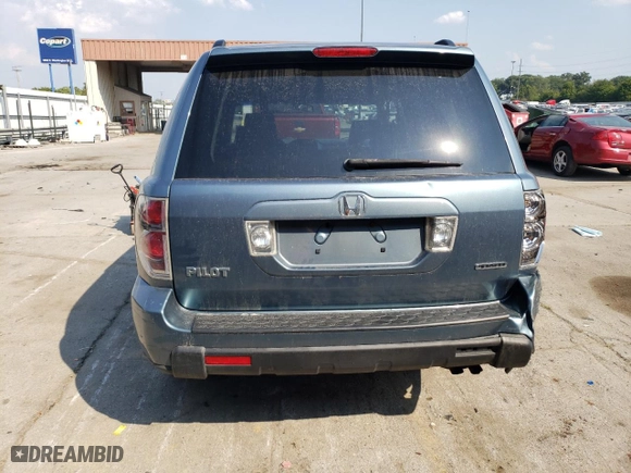 2007 Honda Pilot EX with VIN 5FNYF18477B018246, listed as a Copart auction lot 69540264 with 262,221 mi miles and Salvage Title. Bid and sale history available at carsss.com. Image 6.