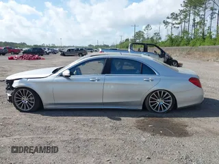 2015 Mercedes-Benz S-Class S 550 with VIN WDDUG8CB4FA094398, listed as a IAAI auction lot 41954289 with 1 mi miles. Bid and sale history available at carsss.com. Image 14.
