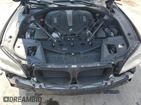 2014 BMW 7 Series 750i xDrive with VIN WBAYB6C53ED225212, listed as a Copart auction lot 71866424 with 122,567 mi miles and Salvage Title. Bid and sale history available at carsss.com. Image 11.