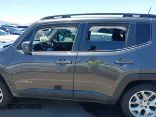 2018 Jeep Renegade Latitude with VIN ZACCJABB5JPJ63878, listed as a IAAI auction lot 42282707 with 90,572 mi miles and . Bid and sale history available at DreamBid. Image 14.