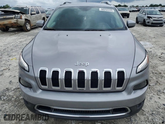 2018 Jeep Cherokee Limited z VIN 1C4PJLDX3JD587535, wystawiony jako Copart lot #60252225 z przebiegiem 64 709 mil mil oraz Szkoda całkowita • Salvage title. Historia ofert i sprzedaży dostępna na DreamBid. Obrazek 5.