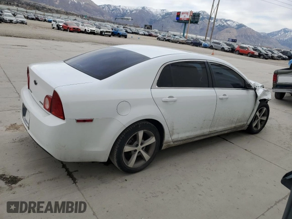 2011 Chevrolet Malibu 1LT with VIN 1G1ZC5EU8BF103487, listed as a Copart auction lot 51014345 with 203,378 mi miles and Salvage Title. Bid and sale history available at DreamBid. Image 3.