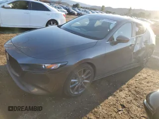 2020 Mazda Mazda3 Hatchback with VIN JM1BPALM8L1176320, listed as a Copart auction lot 44390345 with 100,070 mi miles and Salvage Title. Bid and sale history available at carsss.com. Image 1.