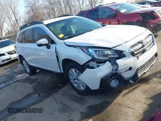 2019 Subaru Outback Premium with VIN 4S4BSAFC4K3310935, listed as a IAAI auction lot 41801932 with 108,479 mi miles. Bid and sale history available at carsss.com. Image 1.