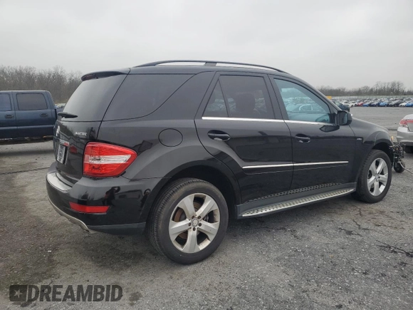 2010 Mercedes-Benz M 350 with VIN 4JGBB2FB8AA620545, listed as a Copart auction lot 52930345 with 74,378 mi miles and Salvage Title. Bid and sale history available at DreamBid. Image 3.