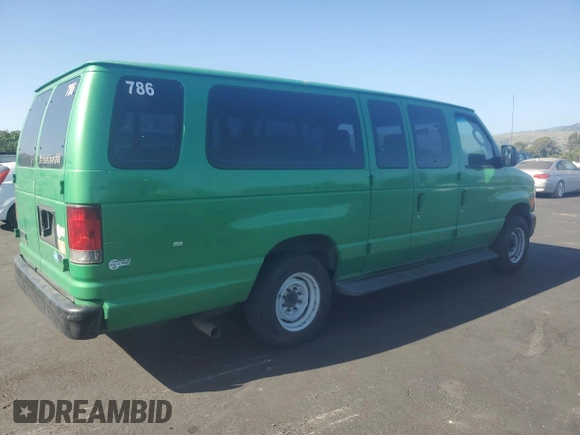 2012 Ford Econoline Passenger XL with VIN 1FBSS3BL0CDB35654, listed as a Copart auction lot 55962135 with Not provided miles and Salvage title. Bid and sale history available at DreamBid. Image 3.
