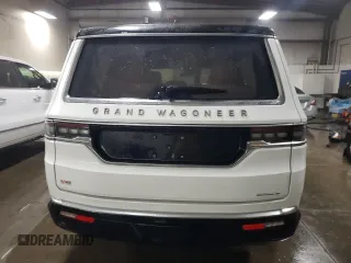 2024 Jeep Grand Wagoneer Series III with VIN 1C4SJVGP6RS108663, listed as a Copart auction lot 77078524 with 2,124 mi miles and Salvage title. Bid and sale history available at DreamBid. Image 6.