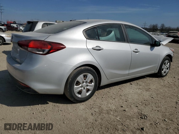 2017 Kia Forte LX with VIN 3KPFK4A74HE039216, listed as a Copart auction lot 48808035 with 108,918 mi miles and Salvage Title. Bid and sale history available at carsss.com. Image 3.