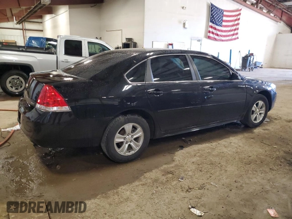 2014 Chevrolet Impala LS z VIN 2G1WA5E34E1117477, wystawiony jako Copart lot #48778875 z przebiegiem 107 298 mil mil oraz Czysty tytuł • Clean title. Historia ofert i sprzedaży dostępna na DreamBid. Obrazek 3.