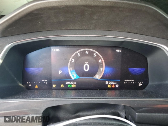 2023 Volkswagen Tiguan S с VIN 3VVRB7AX2PM076124, выставлен на аукционе Copart как лот 56963645 с пробегом 20 420 миль миль и Списание • Salvage title. История ставок и продаж доступна на DreamBid. Изображение 9.