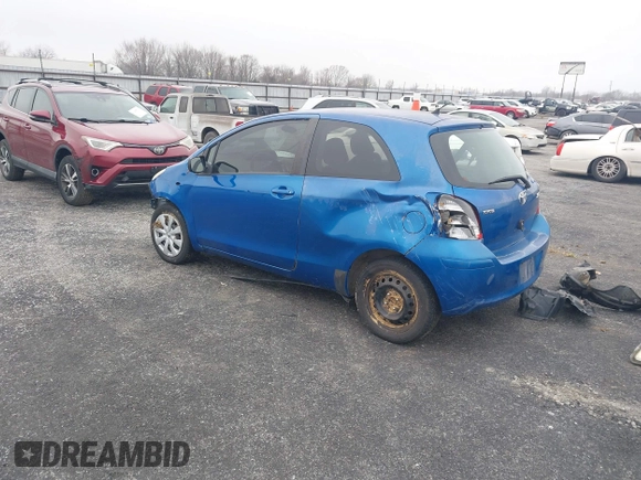 2011 Toyota Yaris with VIN JTDJT4K38B5329013, listed as a IAAI auction lot 41492239 with 200,180 mi miles. Bid and sale history available at carsss.com. Image 3.