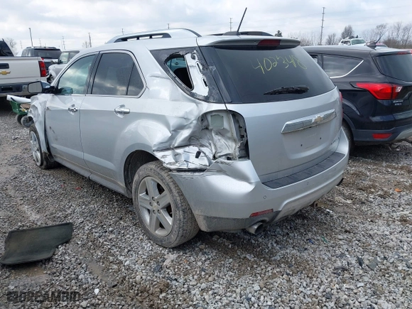 2015 Chevrolet Equinox LTZ with VIN 2GNFLDE36F6402348, listed as a IAAI auction lot 41684123 with 132,748 mi miles. Bid and sale history available at carsss.com. Image 3.