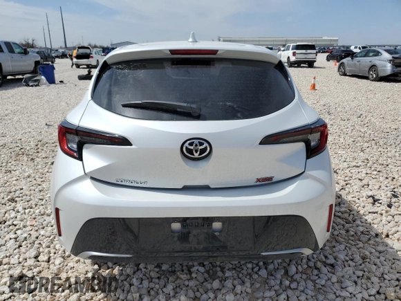 2024 Toyota Corolla Hatchback XSE with VIN JTNC4MBE1R3227741, listed as a Copart auction lot 48953725 with 0 mi miles and Salvage Title. Bid and sale history available at carsss.com. Image 6.