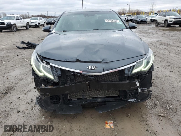 2020 Kia Optima LX with VIN 5XXGT4L33LG382871, listed as a Copart auction lot 47753285 with 111,090 mi miles and Salvage Title. Bid and sale history available at carsss.com. Image 5.