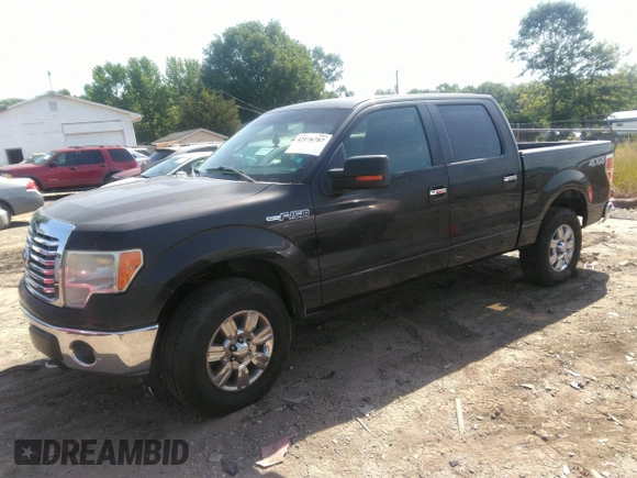 2012 Ford F-150 XL with VIN 1FTFW1EF5CKE15643, listed as a IAAI auction lot 42176787 with 371,365 mi miles. Bid and sale history available at carsss.com. Image 2.