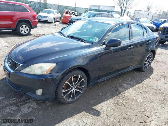 2008 Lexus IS 250 with VIN JTHCK262482025333, listed as a IAAI auction lot 41894991 with NaN miles. Bid and sale history available at carsss.com. Image 2.