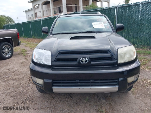 2005 Toyota 4Runner SR5 with VIN JTEBU14R158048851, listed as a IAAI auction lot 41956046 with 1 mi miles. Bid and sale history available at carsss.com. Image 6.