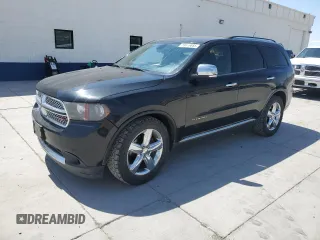 2011 Dodge Durango Citadel z VIN 1D4SE5GT0BC693115, wystawiony jako Copart lot #59816685 z przebiegiem 176 765 mil mil oraz Czysty tytuł • Clean title. Historia ofert i sprzedaży dostępna na DreamBid. Obrazek 1.