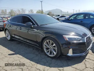 2022 Audi A5 Sportback Premium Plus with VIN WAUCBCF58NA034892, listed as a Copart auction lot 47989574 with 44,537 mi miles. Bid and sale history available at carsss.com. Image 4.
