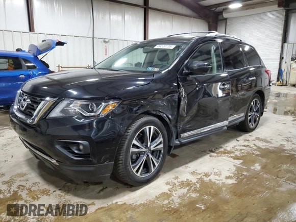 2020 Nissan Pathfinder Platinum с VIN 5N1DR2DM6LC650174, выставлен на аукционе Copart как лот 49220735 с пробегом 18 633 миль миль и Списание • Salvage title. История ставок и продаж доступна на DreamBid. Изображение 1.