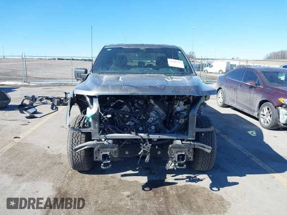 2024 Ford F-150 XLT with VIN 1FTFW3L52RKD71650, listed as a IAAI auction lot 41686193 with 7,474 mi miles. Bid and sale history available at carsss.com. Image 6.