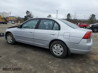 2003 Honda Civic LX with VIN 1HGES16603L014549, listed as a Copart auction lot 43153015 with 265,204 mi miles and Salvage Title. Bid and sale history available at carsss.com. Image 2.