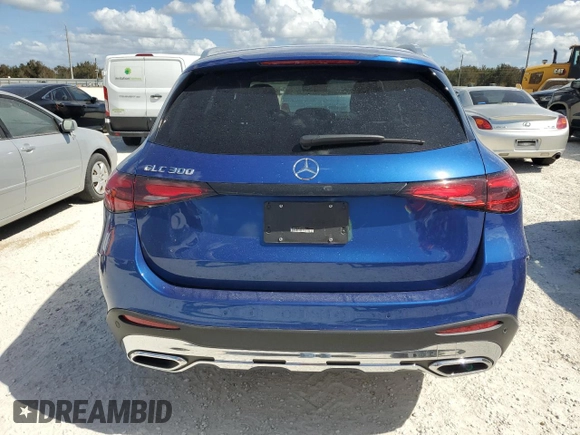 2023 Mercedes-Benz GLC with VIN W1NKM4GB1PF050014, listed as a Copart auction lot 77276544 with 6,827 mi miles and Non Repairable. Bid and sale history available at carsss.com. Image 6.