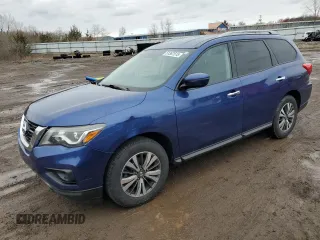 2017 Nissan Pathfinder SL with VIN 5N1DR2MM5HC652683, listed as a Copart auction lot 51367515 with 129,341 mi miles and Clean Title. Bid and sale history available at carsss.com. Image 1.