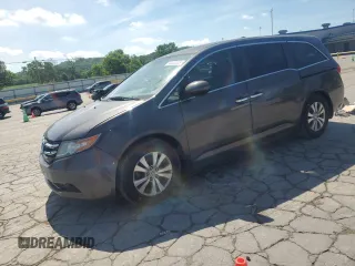 2015 Honda Odyssey with VIN 5FNRL5H60FB089678, listed as a Copart auction lot 56025035 with Not Provided miles and Salvage Title. Bid and sale history available at DreamBid. Image 1.