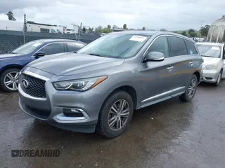 2018 Infiniti QX60 with VIN 5N1DL0MM9JC524006, listed as a IAAI auction lot 41808831 with 152,000 mi miles and . Bid and sale history available at DreamBid. Image 2.