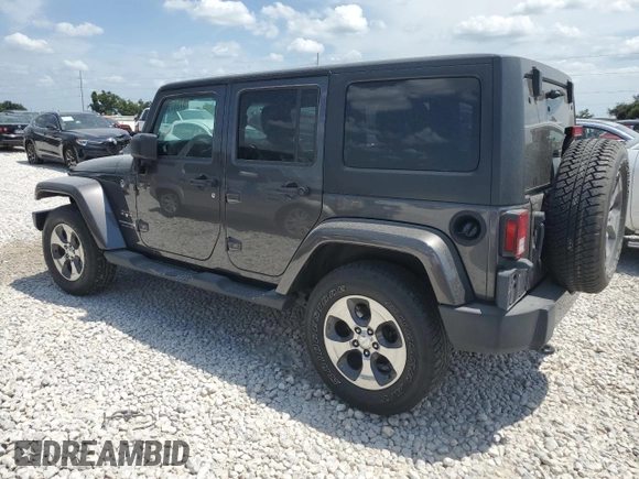 2018 Jeep Wrangler JK Unlimited Sahara with VIN 1C4BJWEG9JL812234, listed as a Copart auction lot 67287554 with 54,083 mi miles and Clean Title. Bid and sale history available at carsss.com. Image 2.