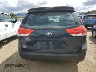 2011 Toyota Sienna LE AAS with VIN 5TDKK3DC6BS063967, listed as a Copart auction lot 56696825 with 196,679 mi miles and Salvage Title. Bid and sale history available at DreamBid. Image 6.