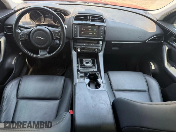 2017 Jaguar F-Pace 35t Premium with VIN SADCJ2BV6HA072359, listed as a Copart auction lot 54333995 with 93,910 mi miles and Clean Title. Bid and sale history available at DreamBid. Image 9.