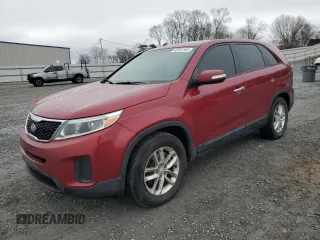 2014 Kia Sorento LX with VIN 5XYKT3A66EG427818, listed as a Copart auction lot 42912165 with 126,496 mi miles and Salvage Title. Bid and sale history available at DreamBid. Image 1.